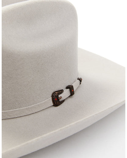 5X Felt Cowboy Hat Grey