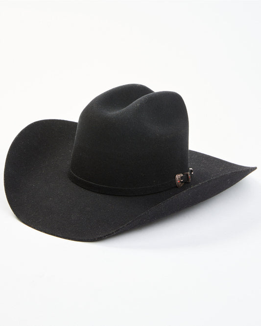 5X Felt Cowboy Hat Black