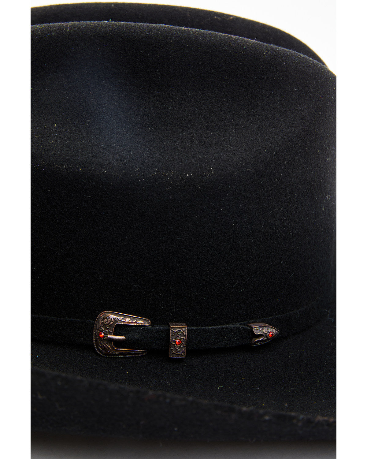 5X Felt Cowboy Hat Black
