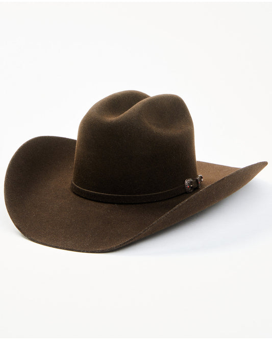 5X Felt Cowboy Hat Brown