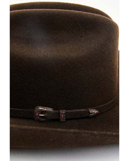 5X Felt Cowboy Hat Brown