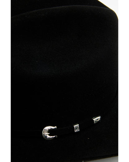 10X Felt Cowboy Hat Black
