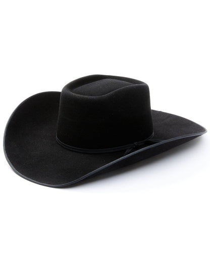 5X Felt Cowboy Hat Black