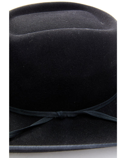 5X Felt Cowboy Hat Black
