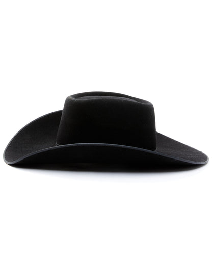 5X Felt Cowboy Hat Black