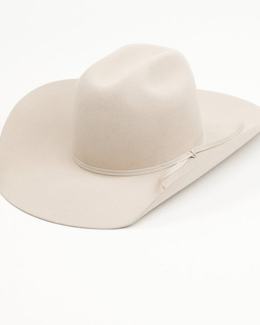 5X Felt Cowboy Hat Silver Belly