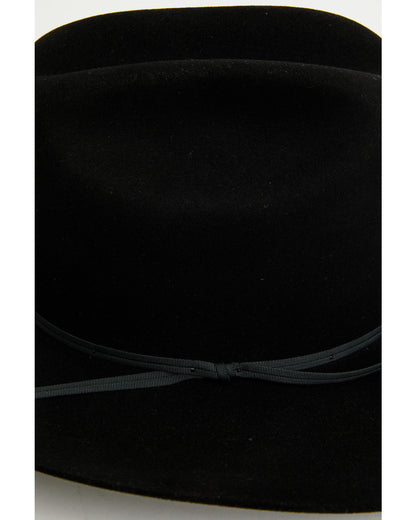 5X Felt Cowboy Hat Black