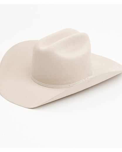 5X Felt Cowboy Hat Silver Belly