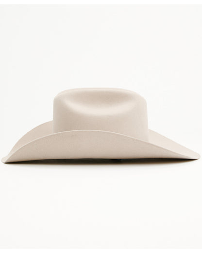 5X Felt Cowboy Hat Silver Belly