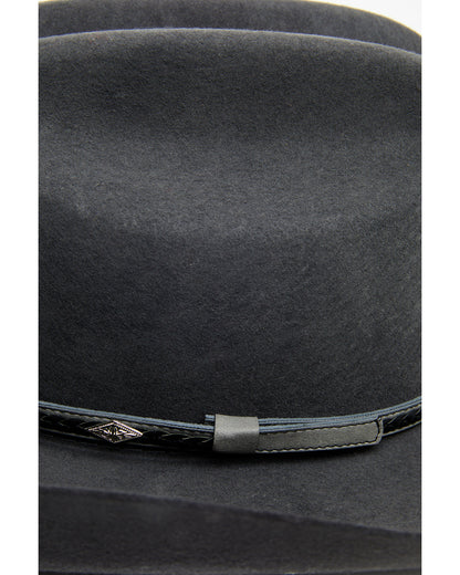 3X Wool Felt Cowboy Hat Grey