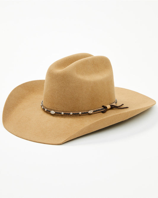 3X Wool Felt Cowboy Hat Pecan
