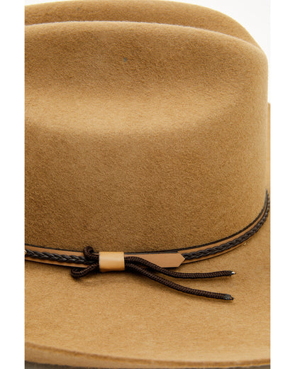 3X Wool Felt Cowboy Hat Pecan