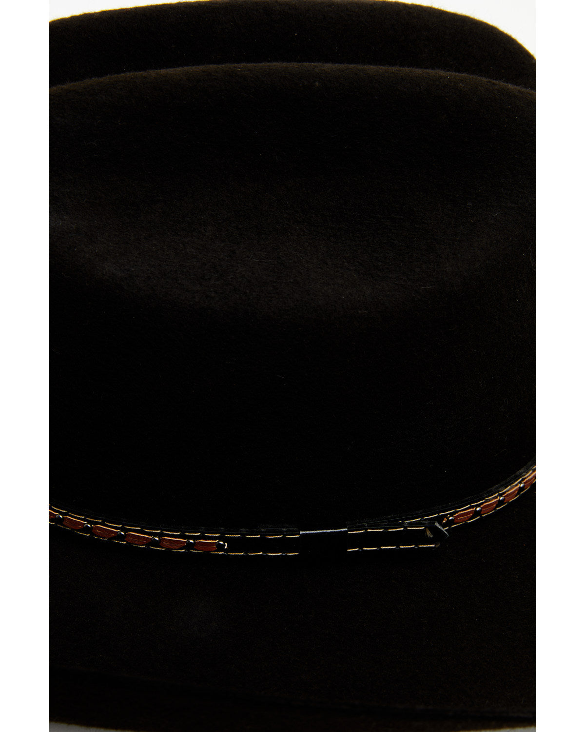 3X Wool Felt Cowboy Hat Dark Brown