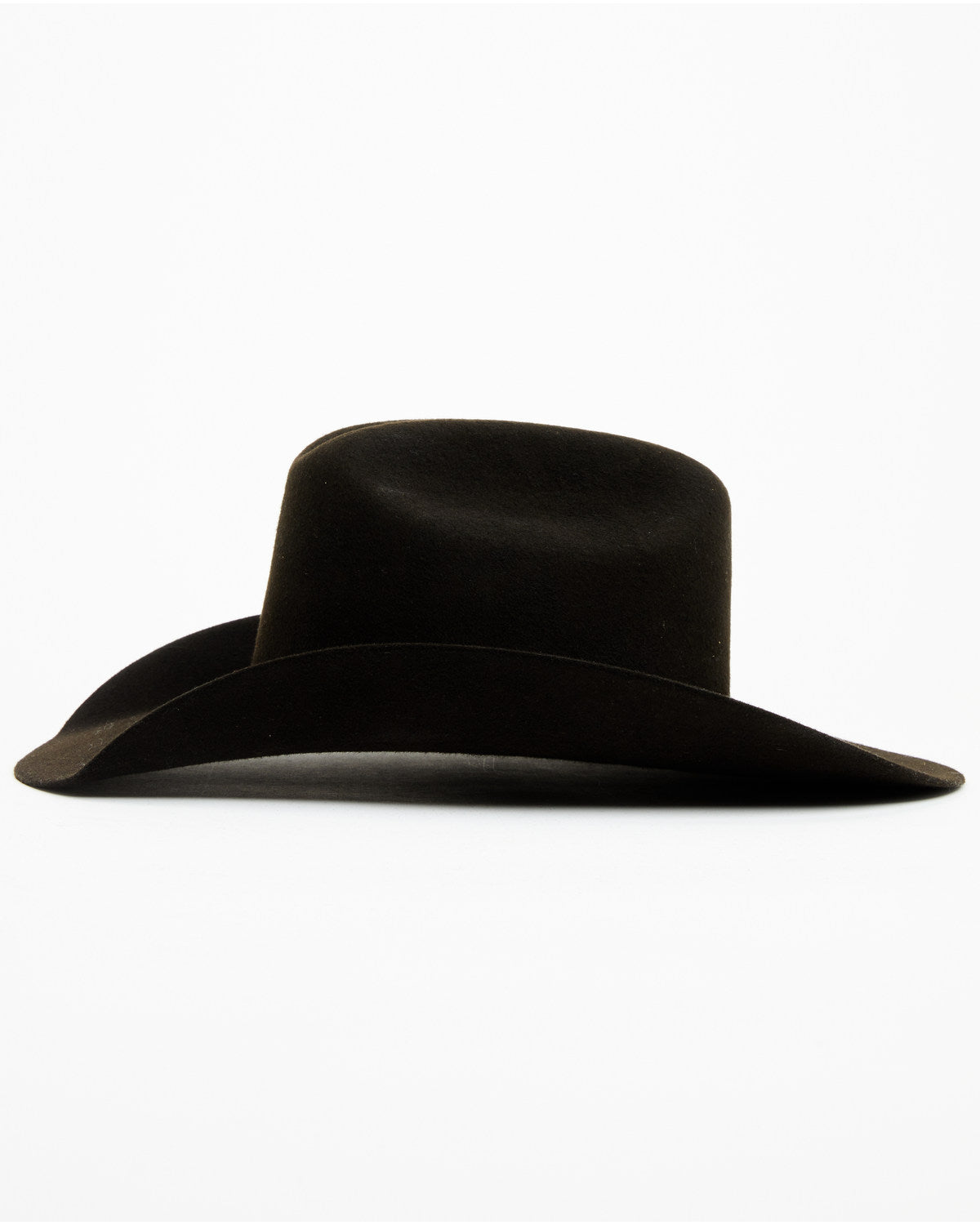 3X Wool Felt Cowboy Hat Dark Brown