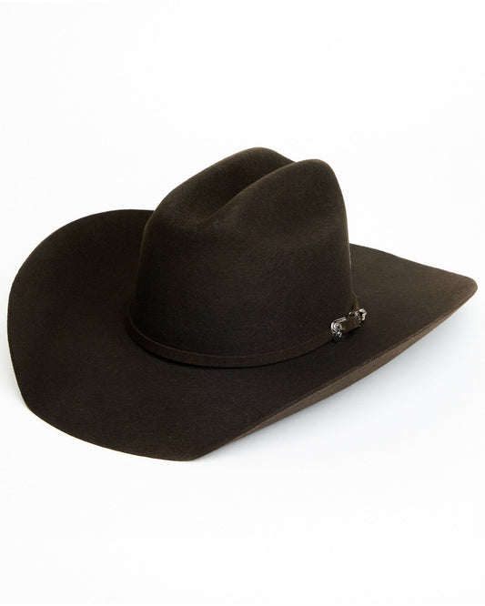 3X Wool Cowboy Hat Brown