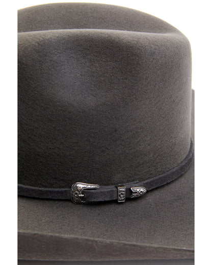 Top Hand 3X Wool Felt Cowboy Hat Grey