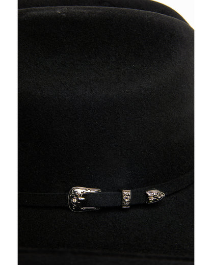 3X Wool Cowboy Hat Black