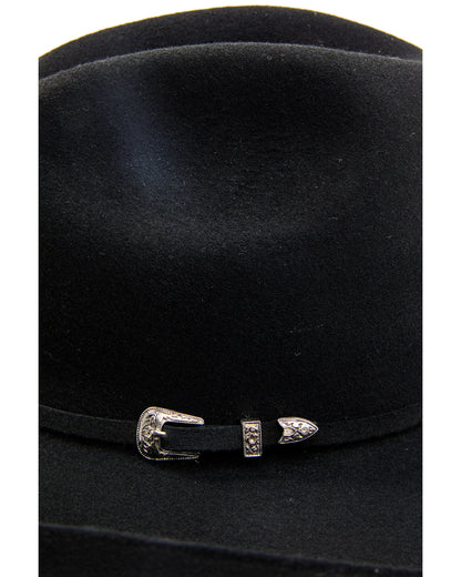 Duke 3X Felt Cowboy Hat Black