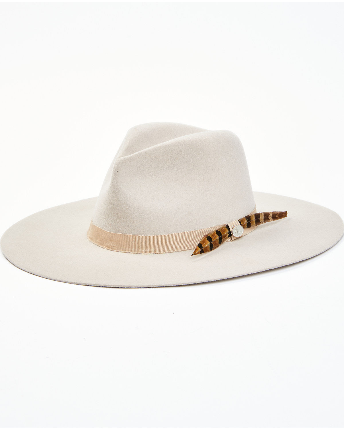 9 Band 3X Felt Western Fashion Hat Silver Belly