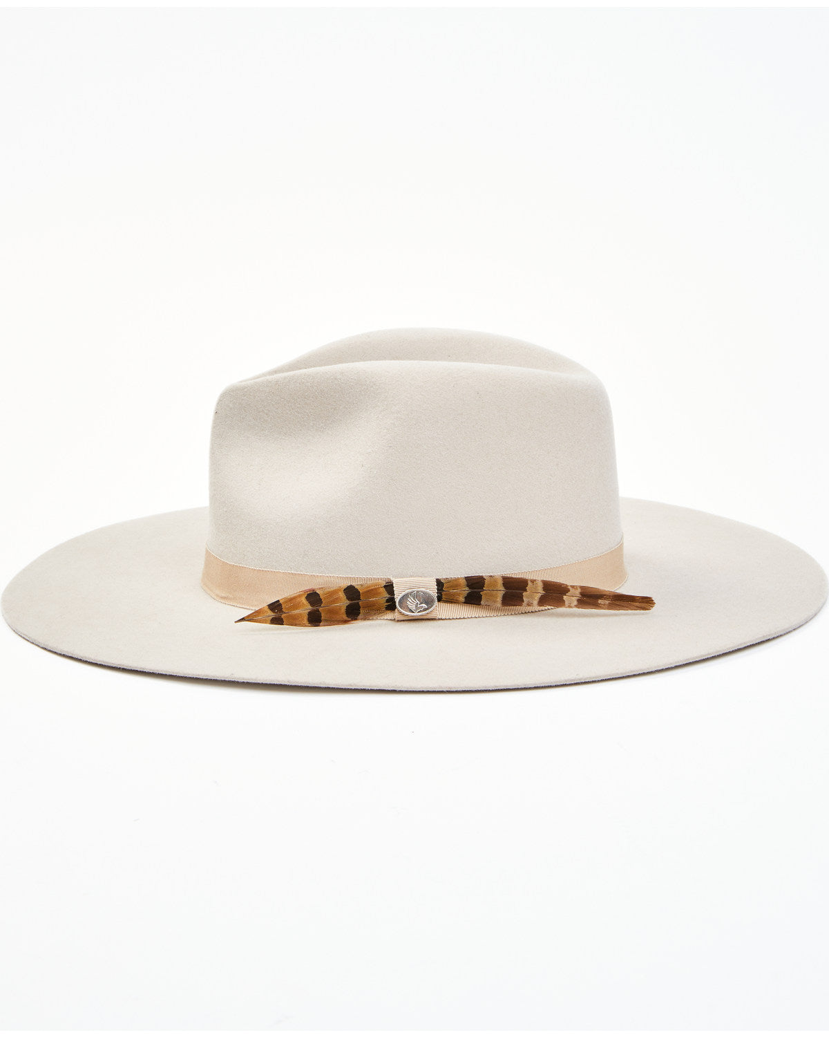 9 Band 3X Felt Western Fashion Hat Silver Belly