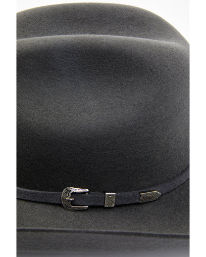 3X Wool Cowboy Hat Grey
