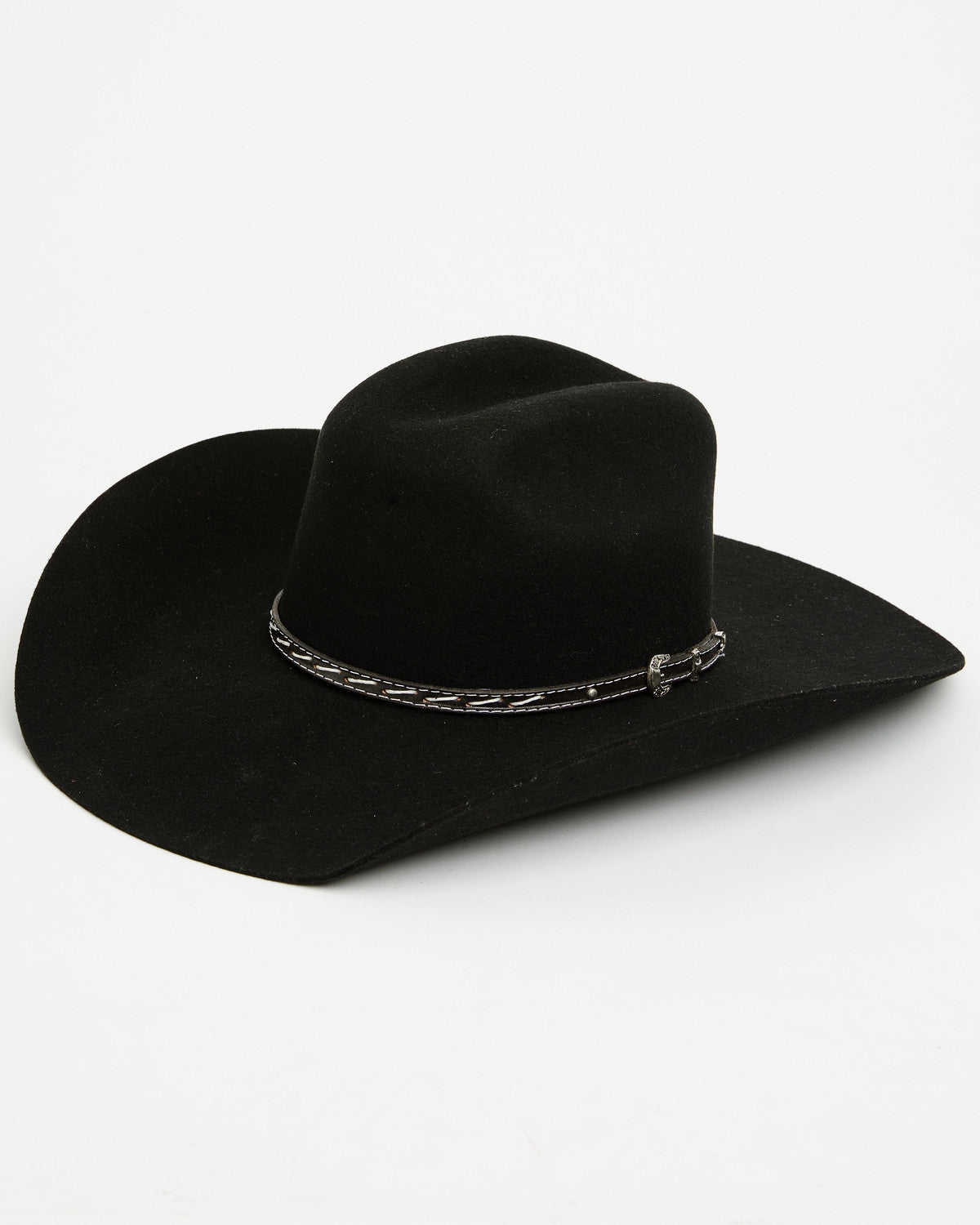 3X Felt Cowboy Hat Black