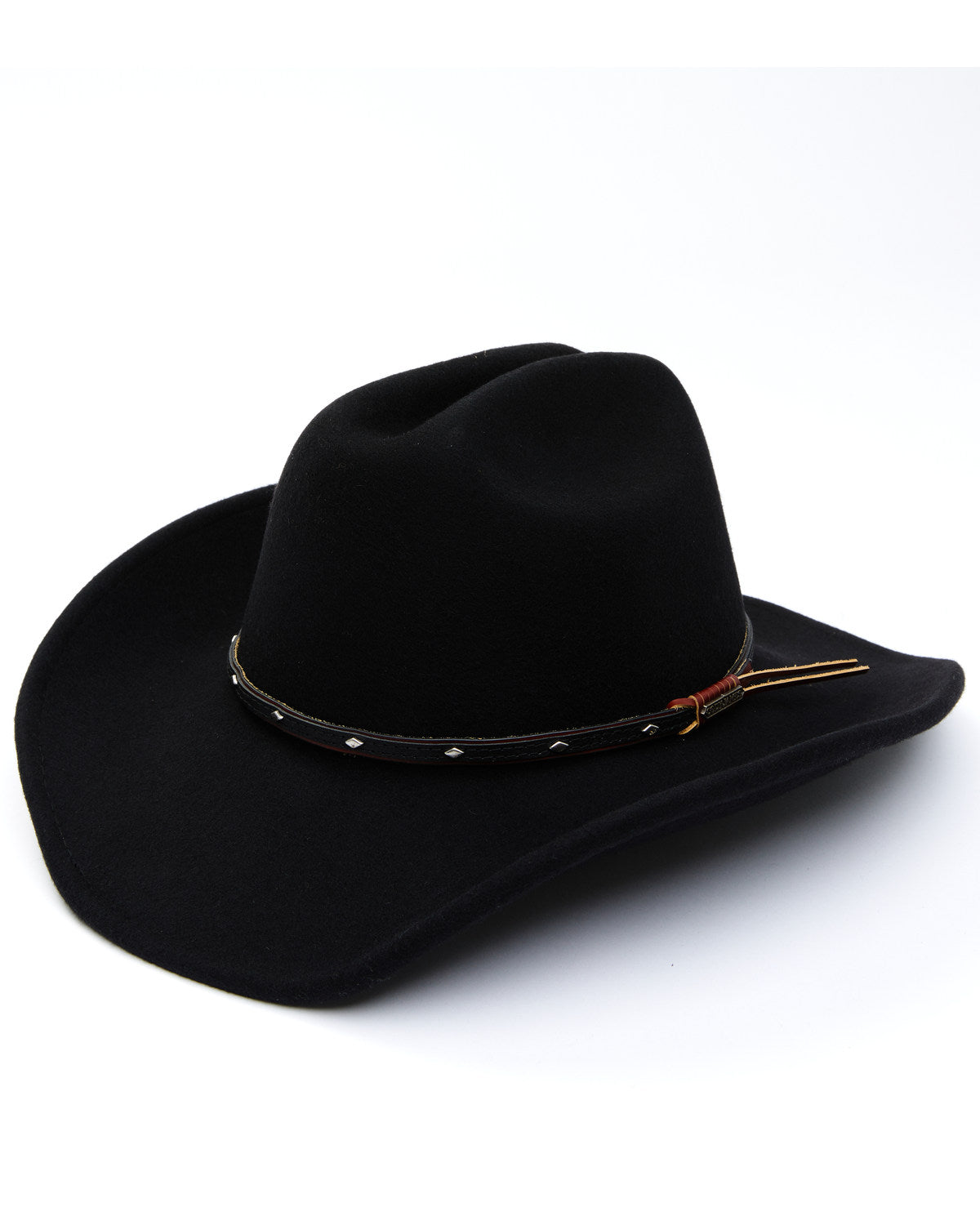 Wool Felt Cowboy Hat Black