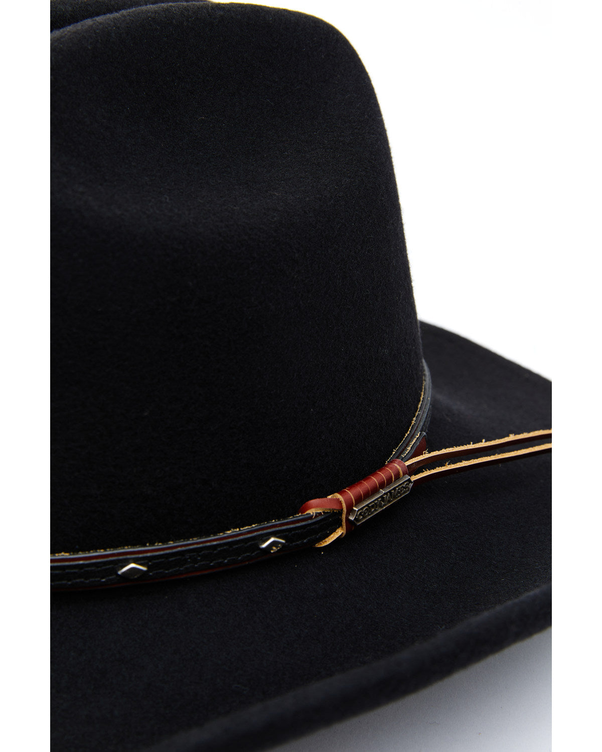 Wool Felt Cowboy Hat Black