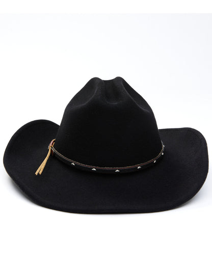 Wool Felt Cowboy Hat Black