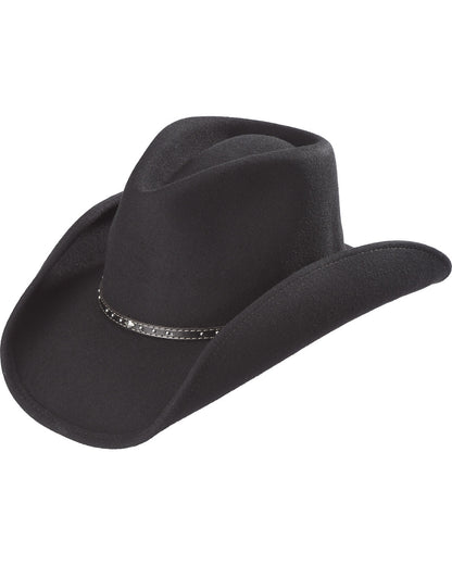 Wool Cowboy Hat Black