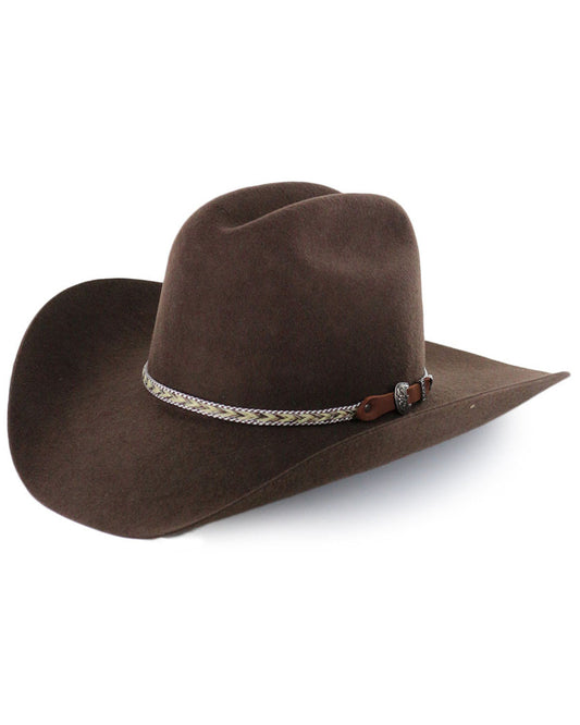 Ramrod 3X Felt Cowboy Hat Chocolate