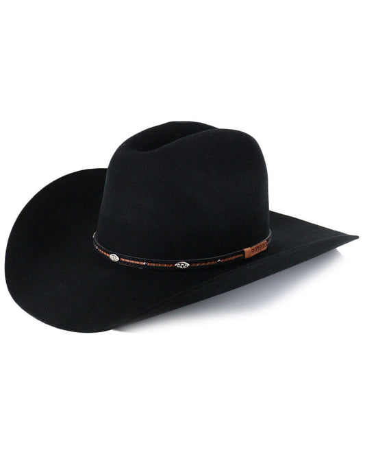 Lamarie 3X Wool Felt Cowboy Hat Black