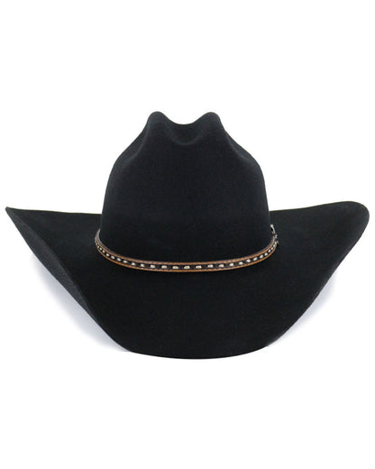 3X Wool Felt Cowboy Hat Black