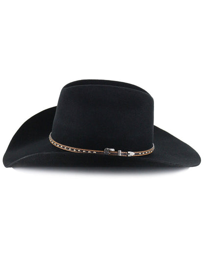 3X Wool Felt Cowboy Hat Black