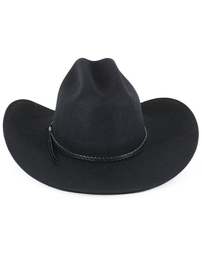 Casino 3X Wool Felt Cowboy Hat Black