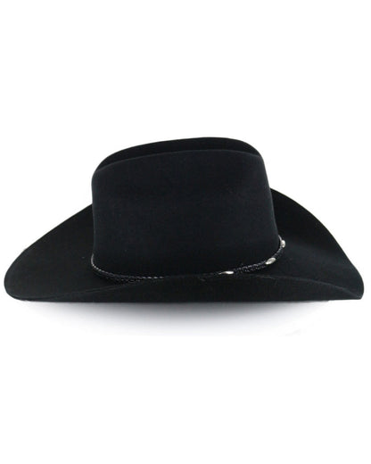 Casino 3X Wool Felt Cowboy Hat Black