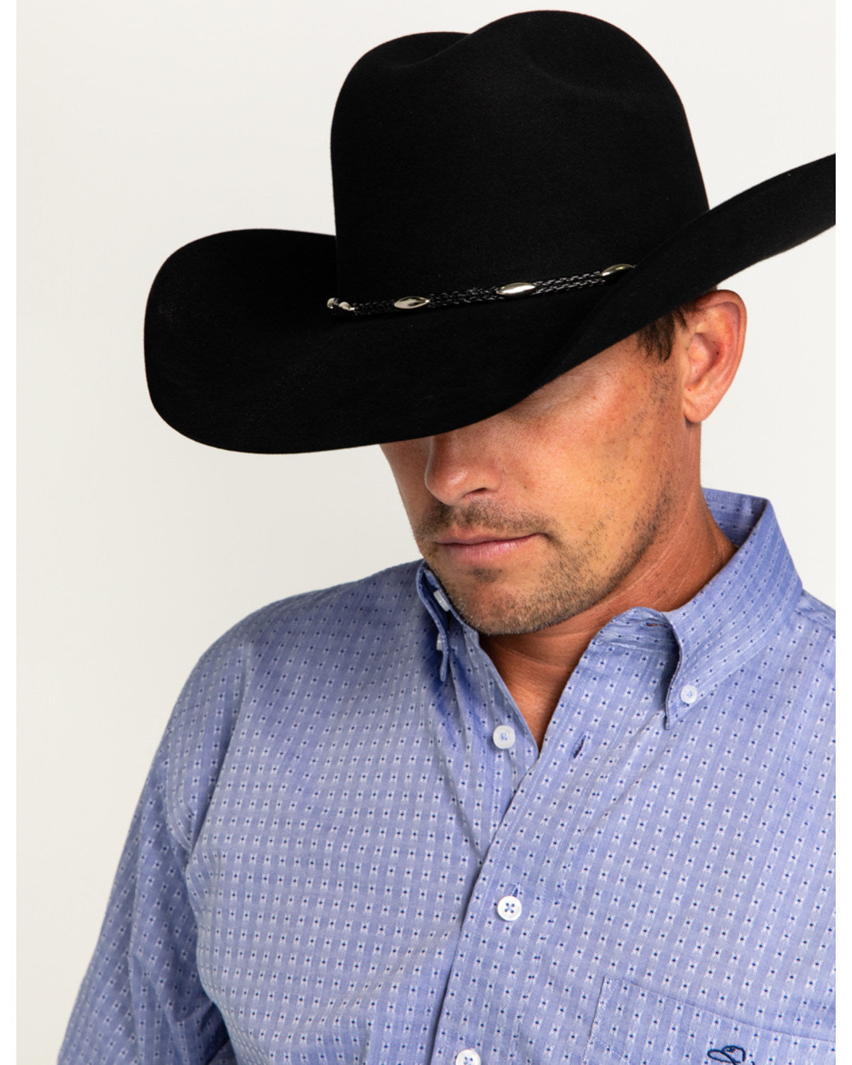Casino 3X Wool Felt Cowboy Hat Black