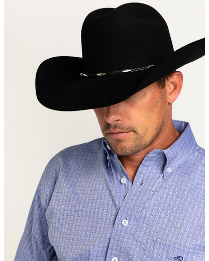 Casino 3X Wool Felt Cowboy Hat Black