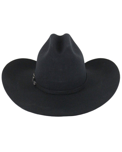 Denton 3X Wool Felt Cowboy Hat Black