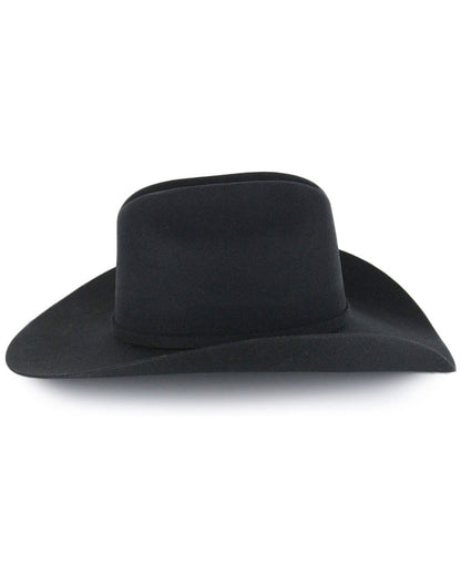 Denton 3X Wool Felt Cowboy Hat Black