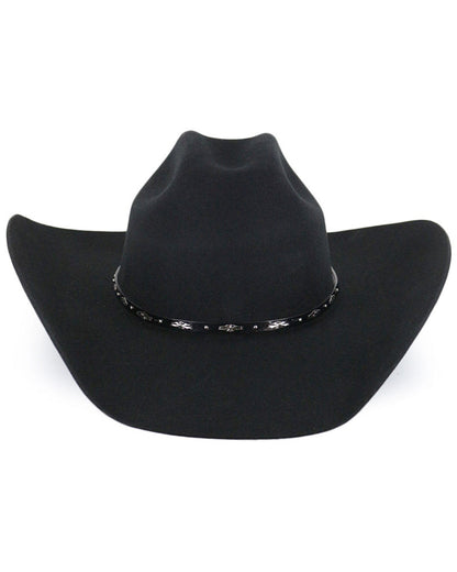 Drifter 3X Wool Felt Cowboy Hat Black
