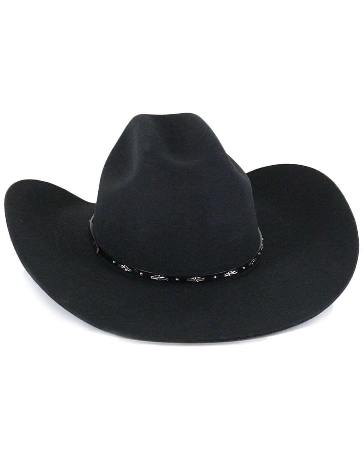 Drifter 3X Wool Felt Cowboy Hat Black
