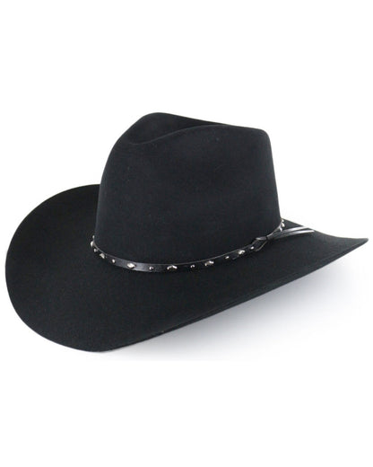 Colorado Tycoon 3X Wool Felt Cowboy Hat Black