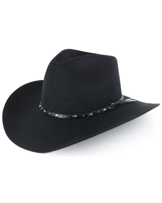 Colorado Tycoon 3X Wool Felt Cowboy Hat Black