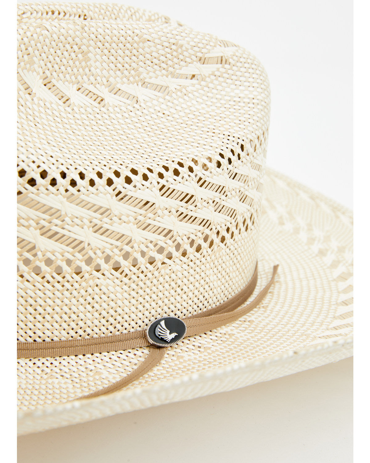 Straw Cowboy Hat Ivory