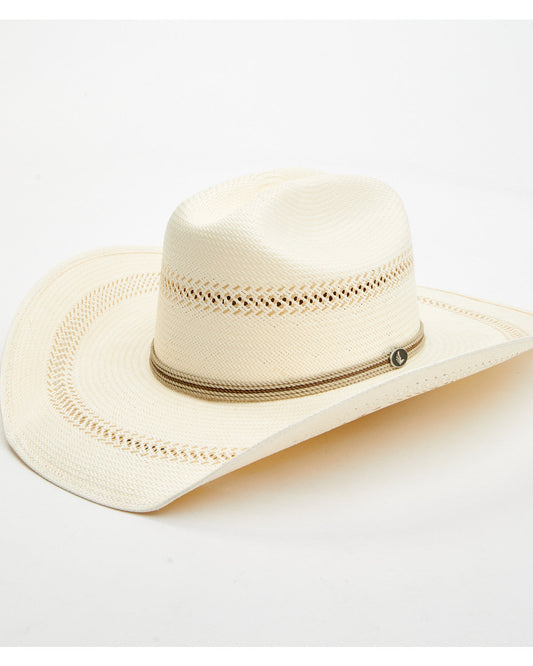 Calton Straw Cowboy Hat Ivory