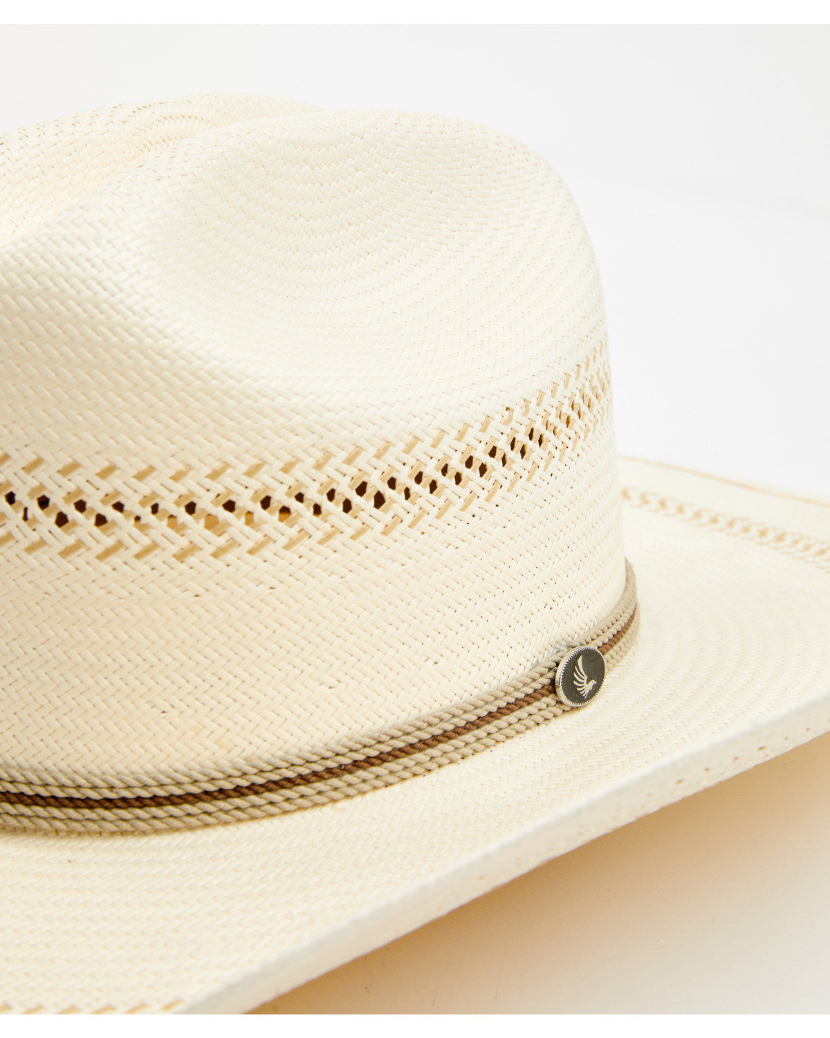 Calton Straw Cowboy Hat Ivory