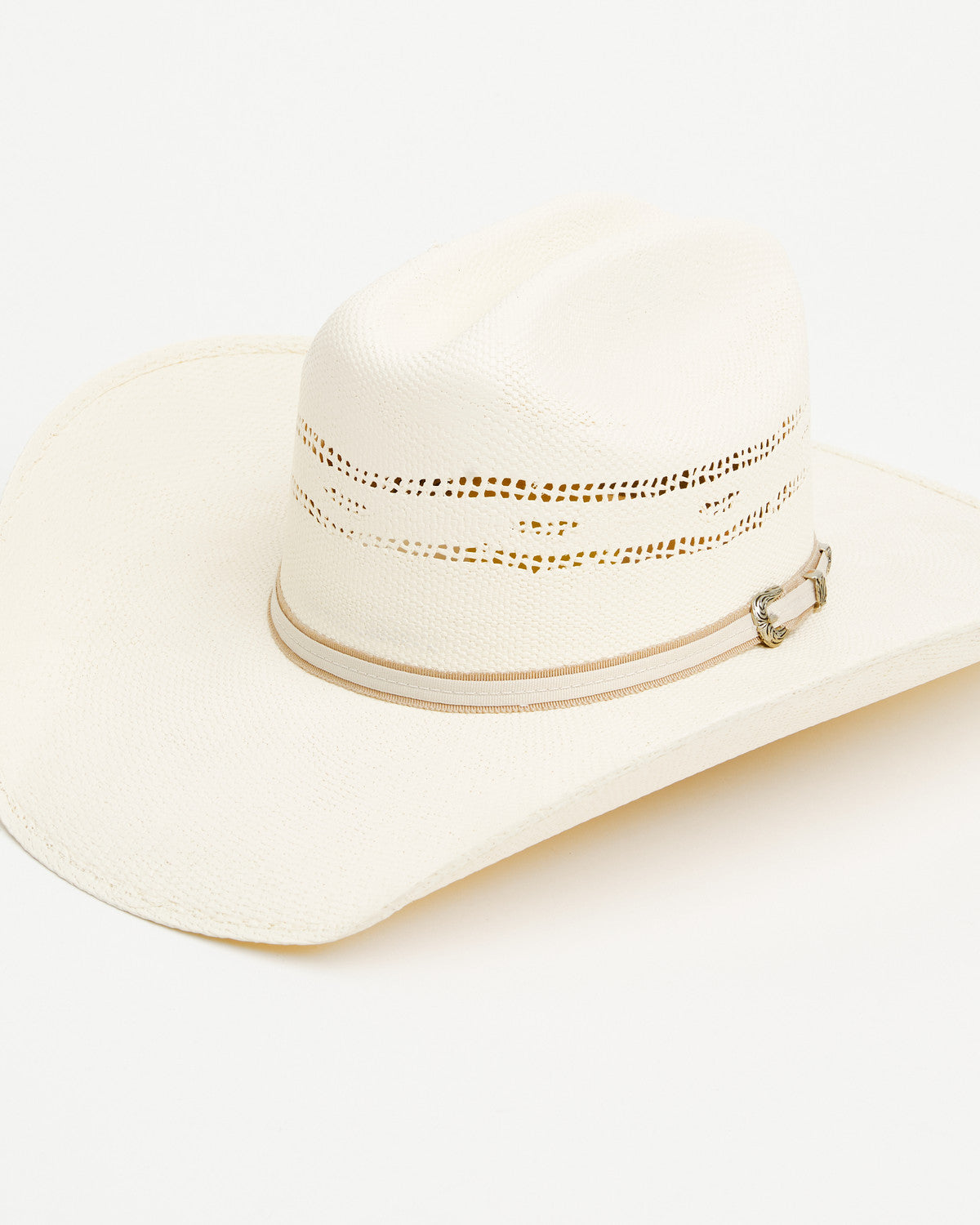 Straw Cowboy Hat Ivory