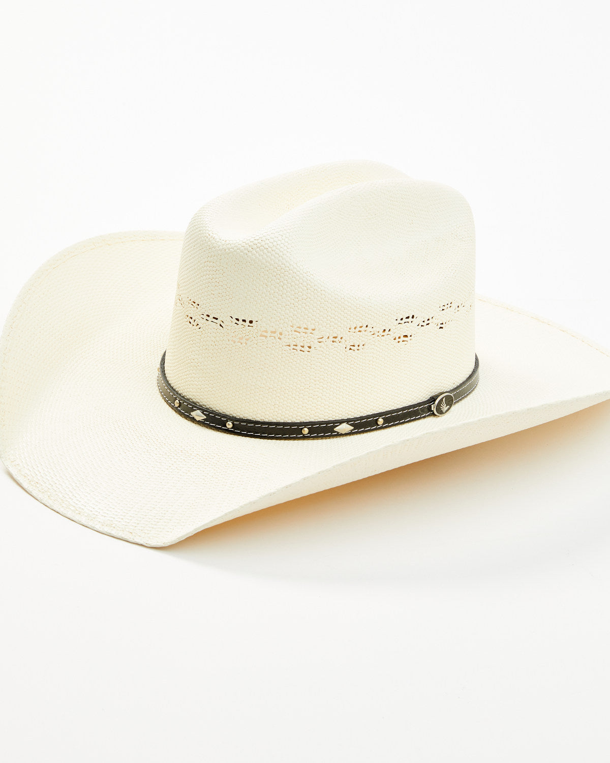 Bangora Straw Cowboy Hat Ivory