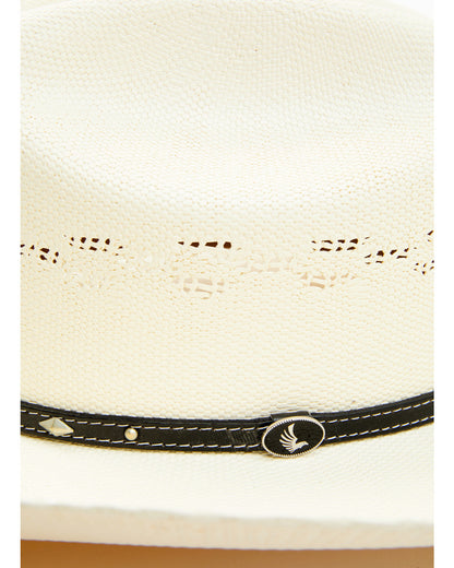 Bangora Straw Cowboy Hat Ivory